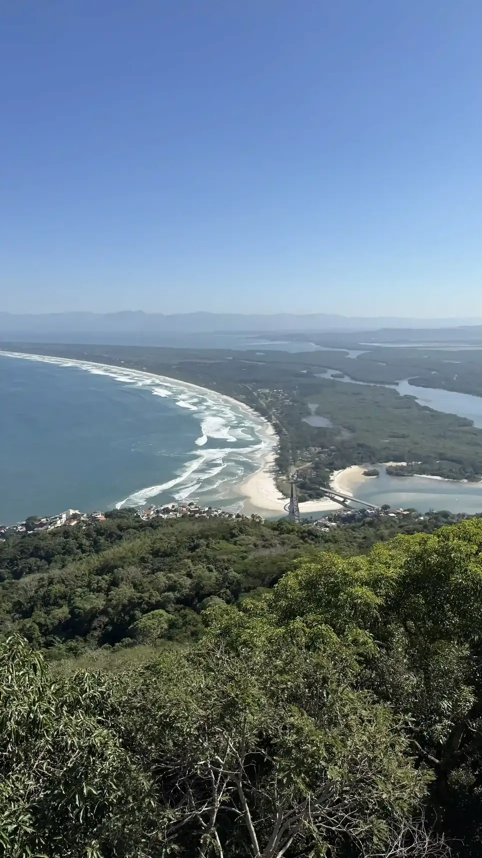Панорама пляжей с Камня Телеграфа