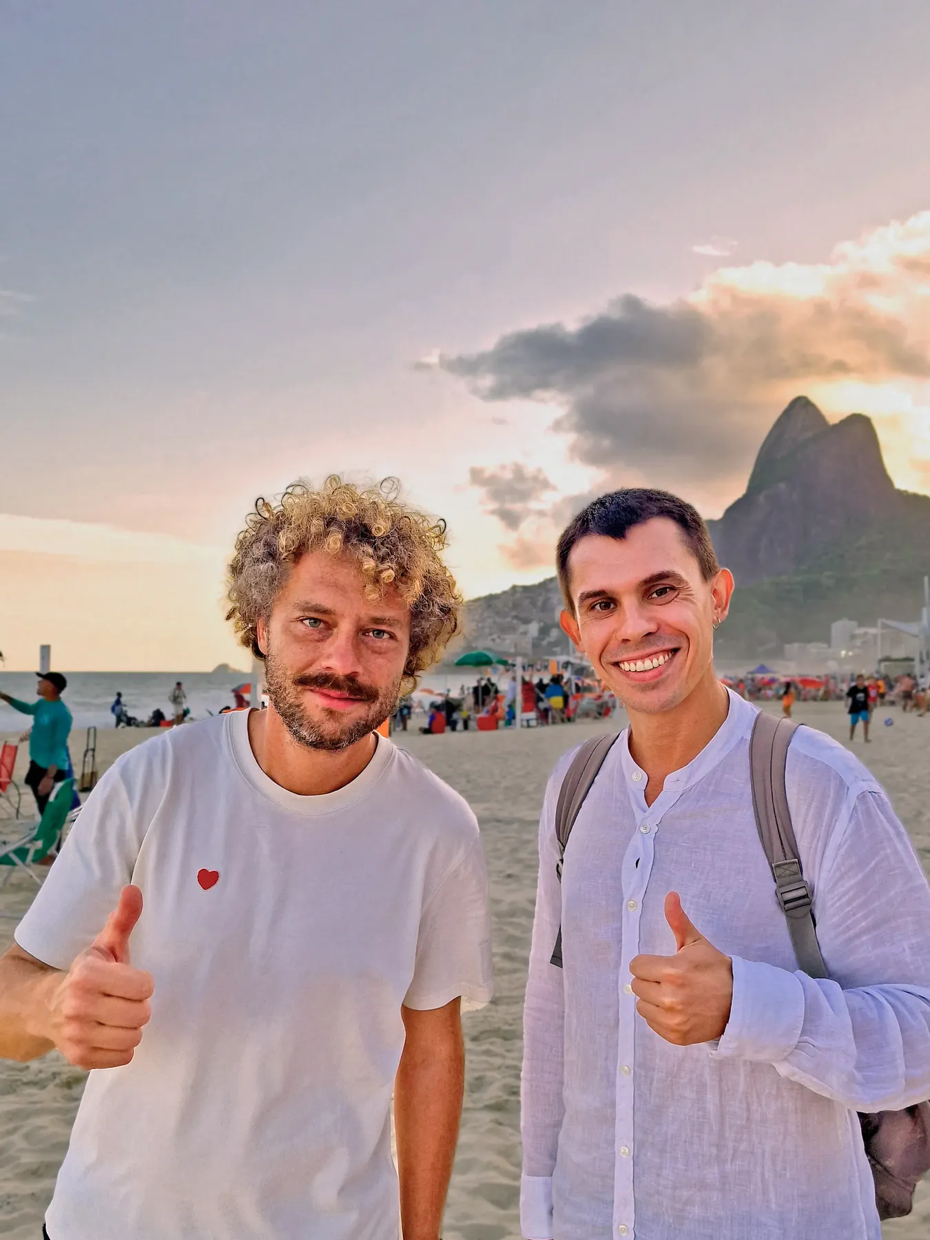 Илья Варламов с гидом Rio Discover